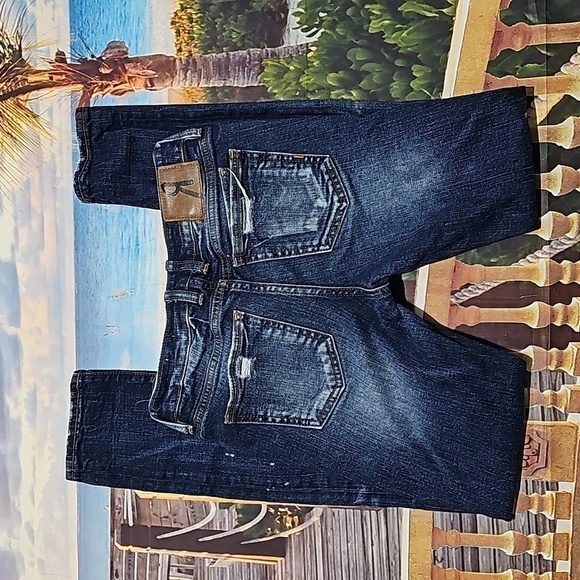 R by Rock Revival Jeans Distressed Skinny Size 25 - Picture 5 of 6